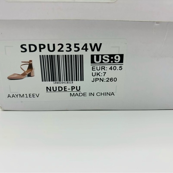 DREAM PAIRS Heels for Women Block Chunky High Heels - Picture 8 of 8